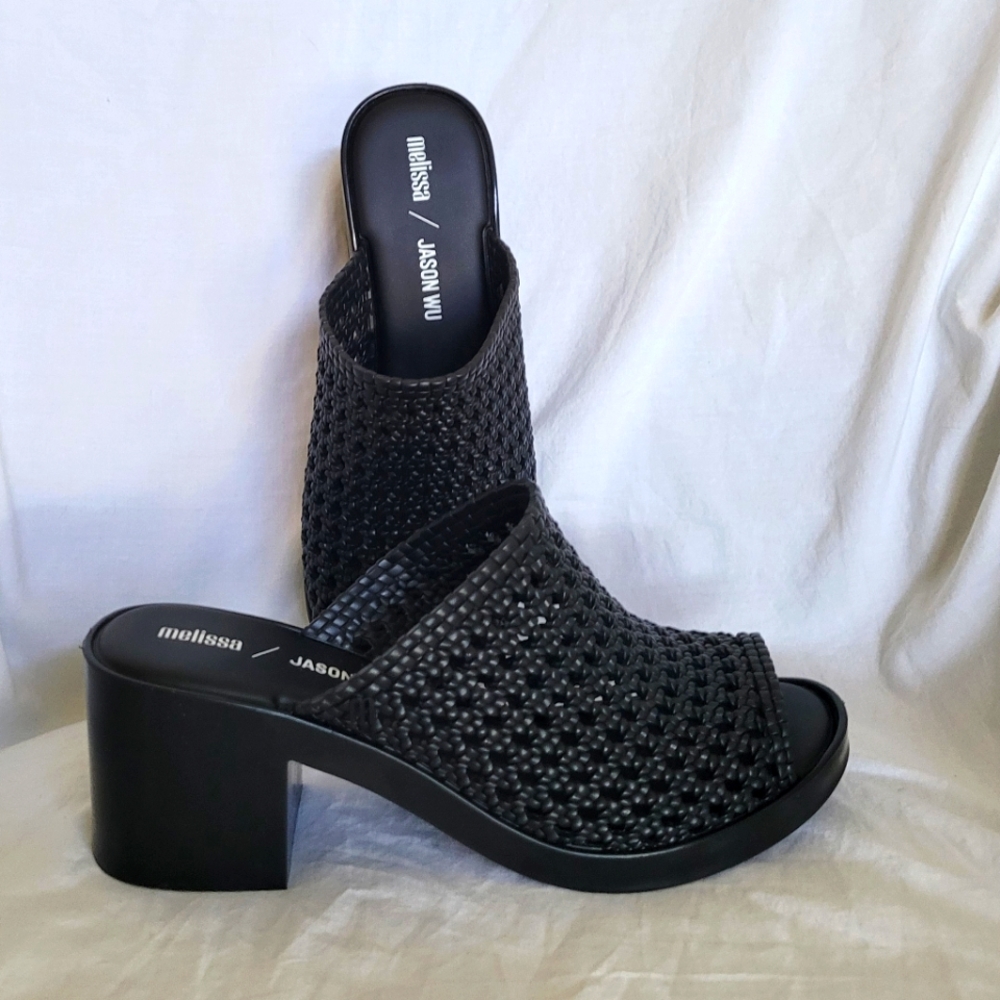 Melissa/Jason Wu Mule li Ad Platform Heel Slide Sandals